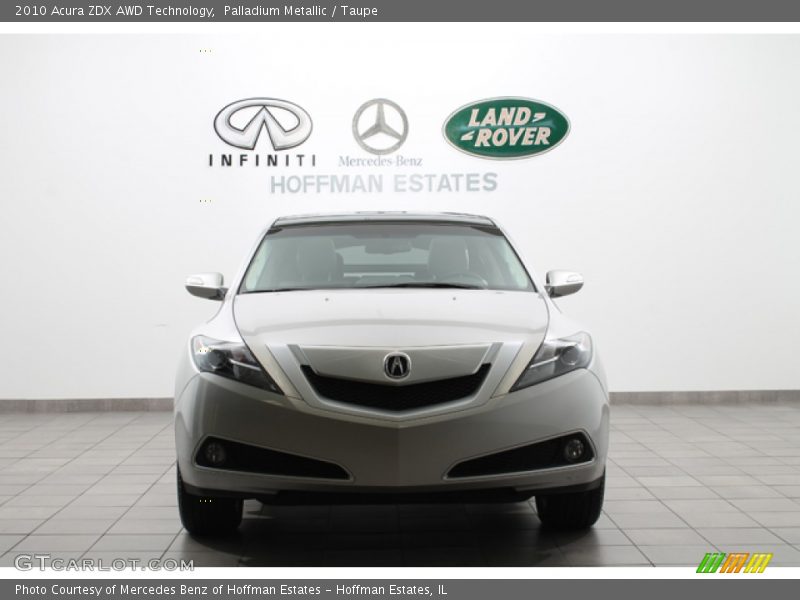 Palladium Metallic / Taupe 2010 Acura ZDX AWD Technology