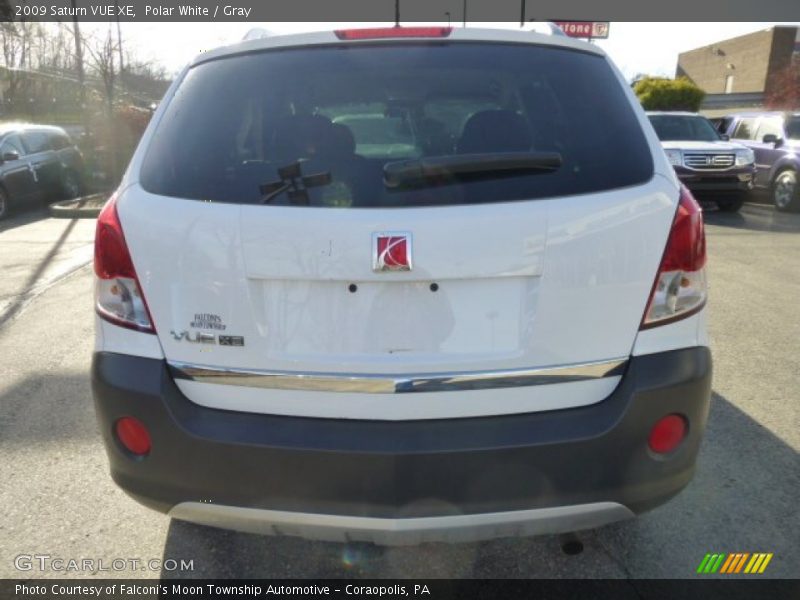 Polar White / Gray 2009 Saturn VUE XE