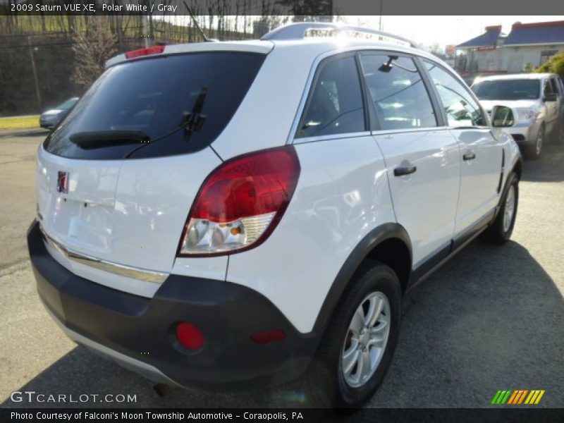 Polar White / Gray 2009 Saturn VUE XE