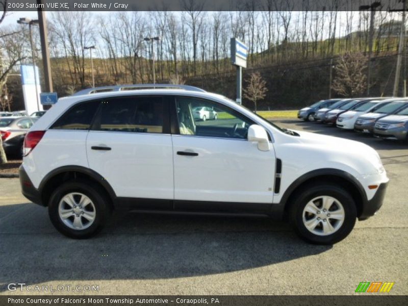 Polar White / Gray 2009 Saturn VUE XE