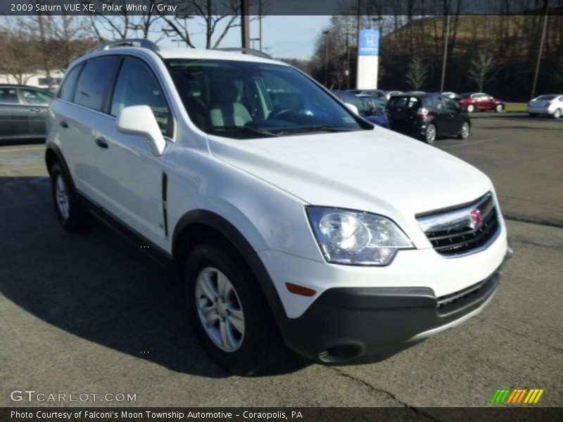 Polar White / Gray 2009 Saturn VUE XE