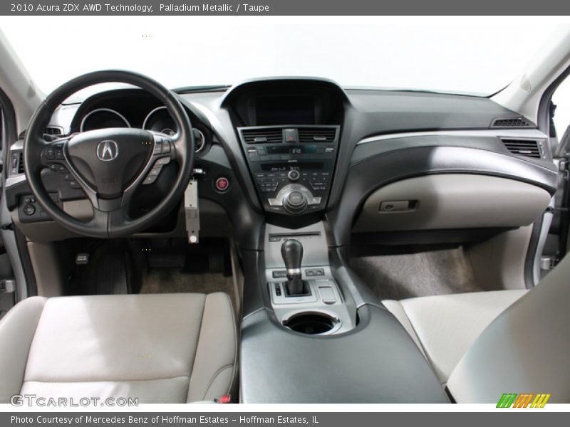 Dashboard of 2010 ZDX AWD Technology