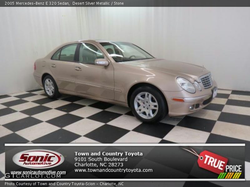Desert Silver Metallic / Stone 2005 Mercedes-Benz E 320 Sedan