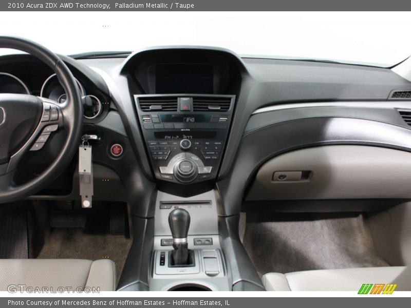 Palladium Metallic / Taupe 2010 Acura ZDX AWD Technology