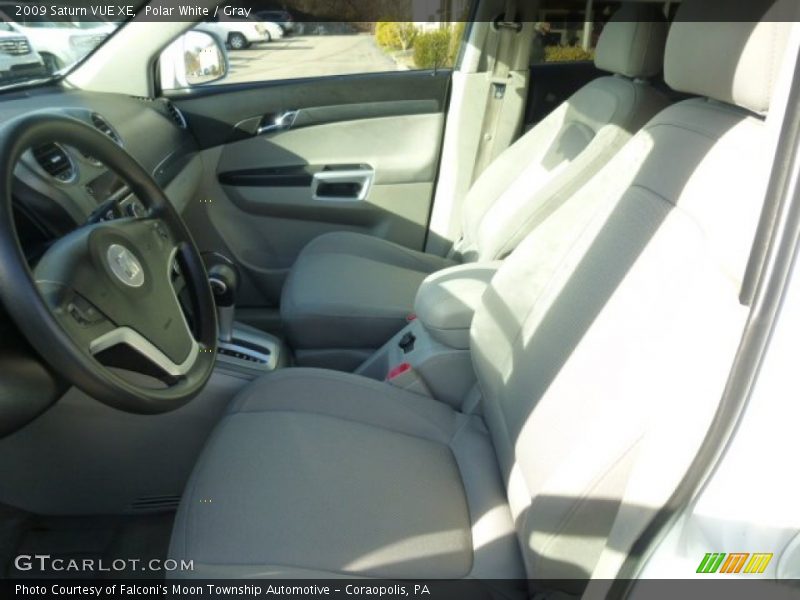 Polar White / Gray 2009 Saturn VUE XE