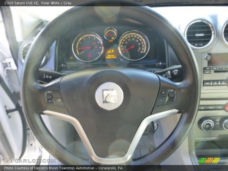 Polar White / Gray 2009 Saturn VUE XE