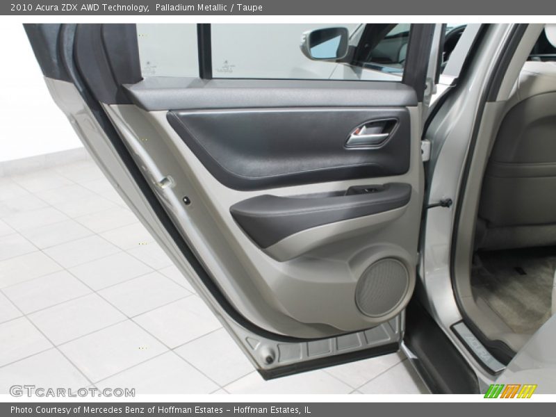 Palladium Metallic / Taupe 2010 Acura ZDX AWD Technology