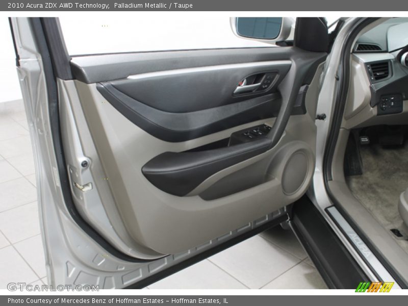 Palladium Metallic / Taupe 2010 Acura ZDX AWD Technology