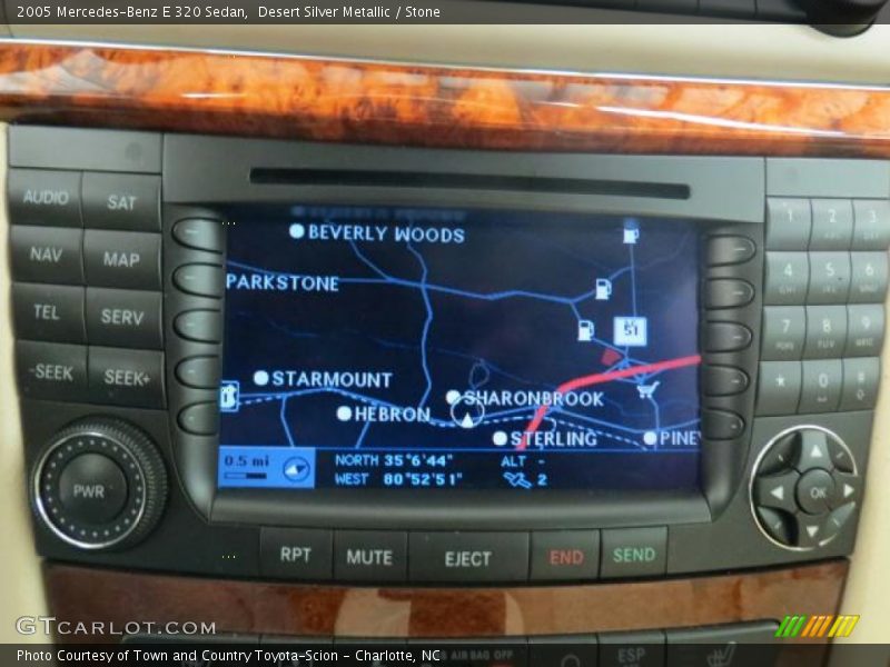 Desert Silver Metallic / Stone 2005 Mercedes-Benz E 320 Sedan