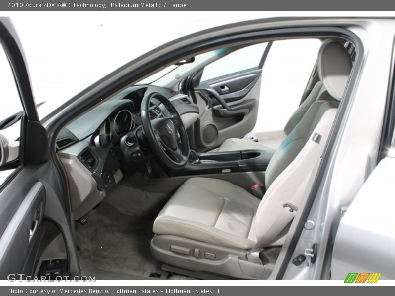 Palladium Metallic / Taupe 2010 Acura ZDX AWD Technology