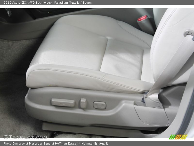 Palladium Metallic / Taupe 2010 Acura ZDX AWD Technology