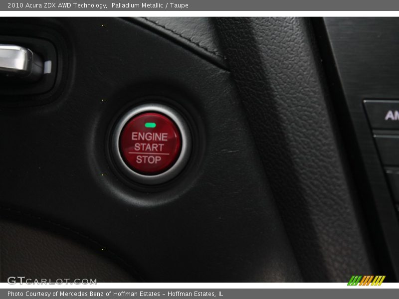 Palladium Metallic / Taupe 2010 Acura ZDX AWD Technology