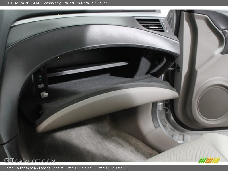 Palladium Metallic / Taupe 2010 Acura ZDX AWD Technology