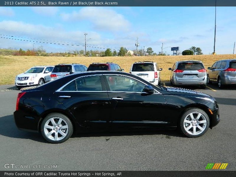 Black Raven / Jet Black/Jet Black Accents 2013 Cadillac ATS 2.5L