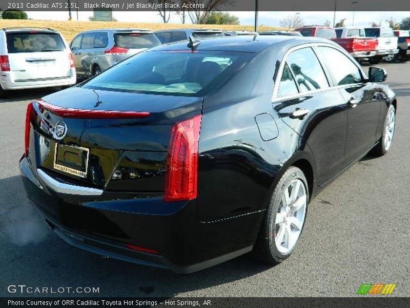Black Raven / Jet Black/Jet Black Accents 2013 Cadillac ATS 2.5L