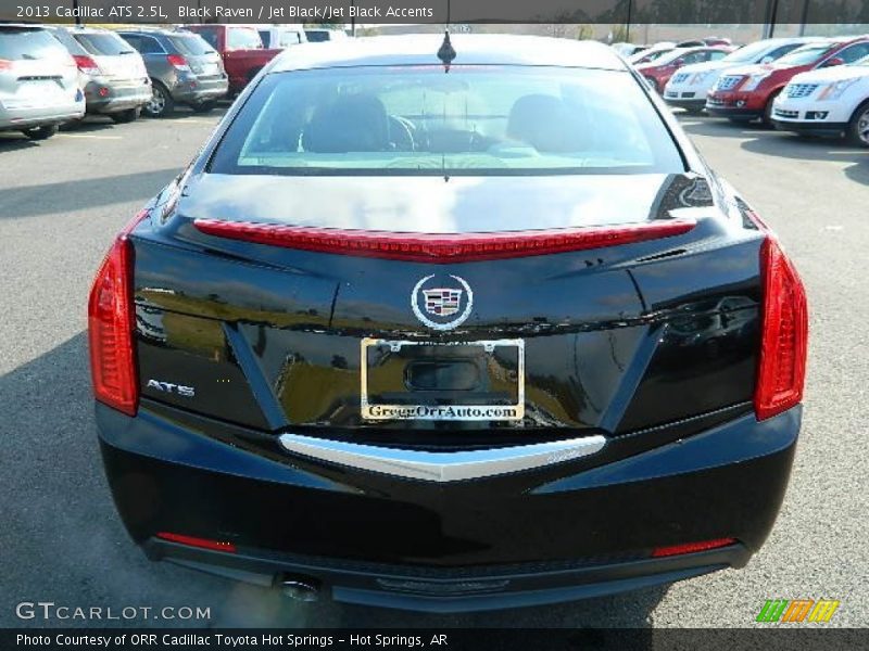 Black Raven / Jet Black/Jet Black Accents 2013 Cadillac ATS 2.5L