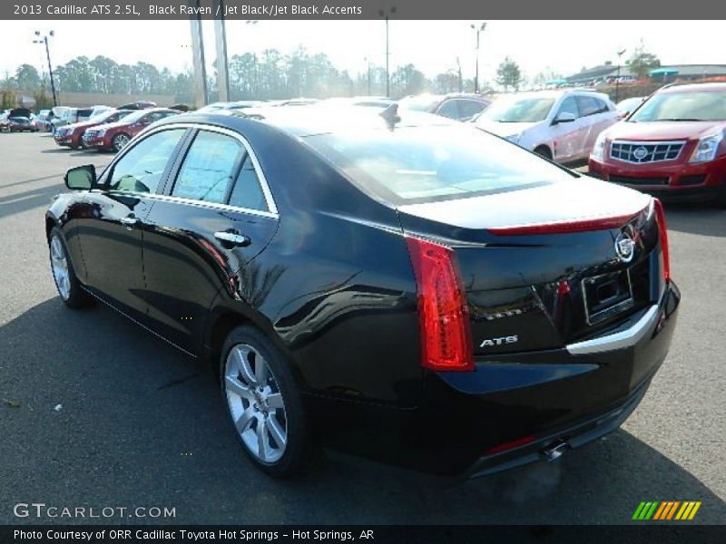 Black Raven / Jet Black/Jet Black Accents 2013 Cadillac ATS 2.5L