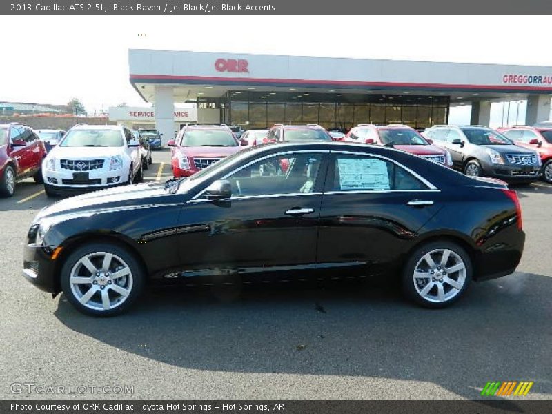 Black Raven / Jet Black/Jet Black Accents 2013 Cadillac ATS 2.5L