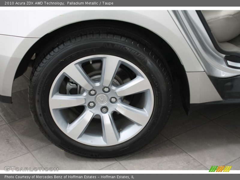 Palladium Metallic / Taupe 2010 Acura ZDX AWD Technology