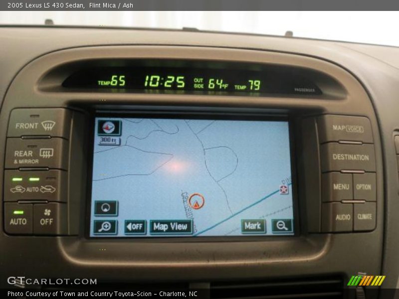 Navigation of 2005 LS 430 Sedan