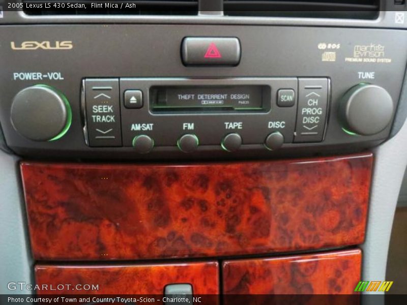 Audio System of 2005 LS 430 Sedan