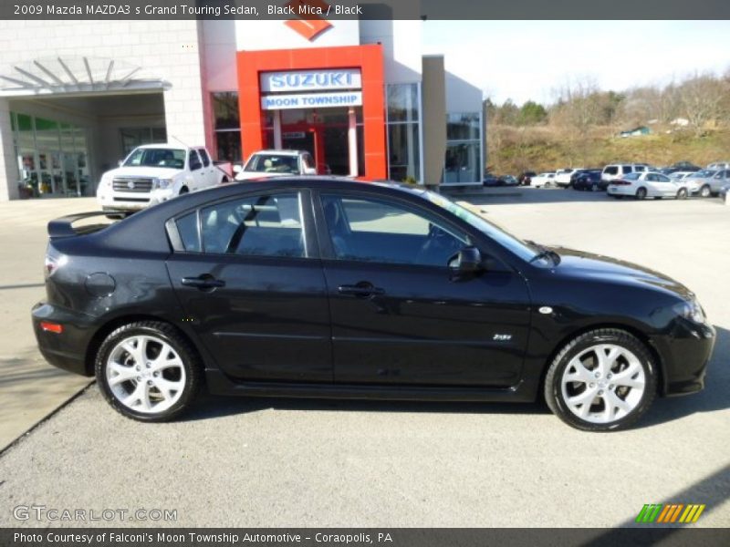 Black Mica / Black 2009 Mazda MAZDA3 s Grand Touring Sedan