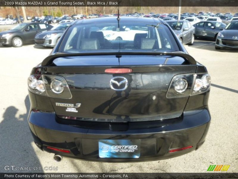 Black Mica / Black 2009 Mazda MAZDA3 s Grand Touring Sedan