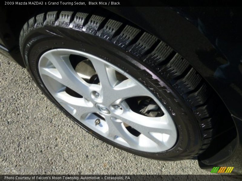 Black Mica / Black 2009 Mazda MAZDA3 s Grand Touring Sedan