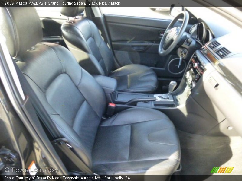 Black Mica / Black 2009 Mazda MAZDA3 s Grand Touring Sedan