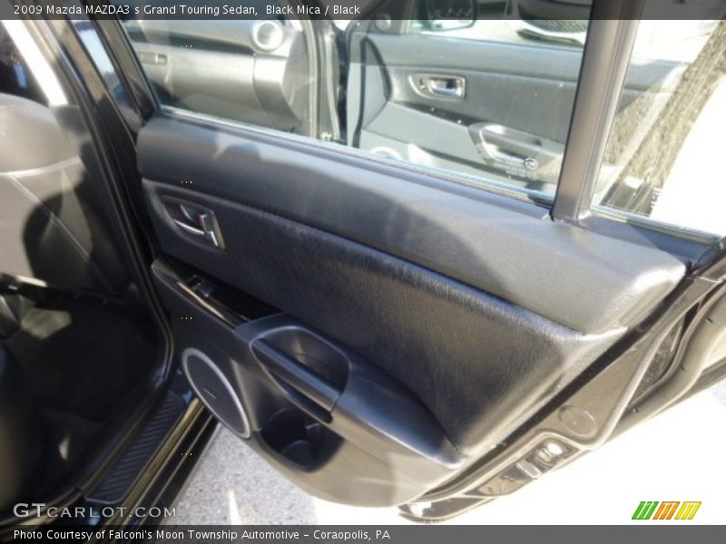 Black Mica / Black 2009 Mazda MAZDA3 s Grand Touring Sedan