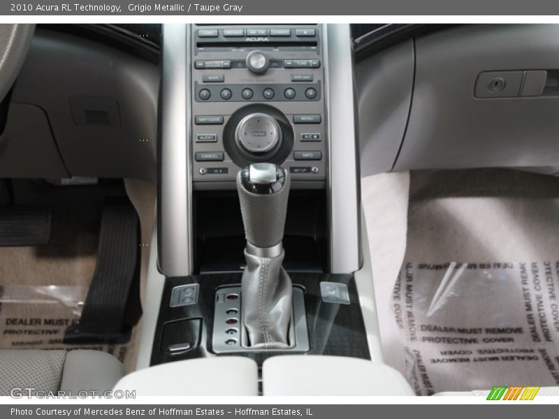 Grigio Metallic / Taupe Gray 2010 Acura RL Technology