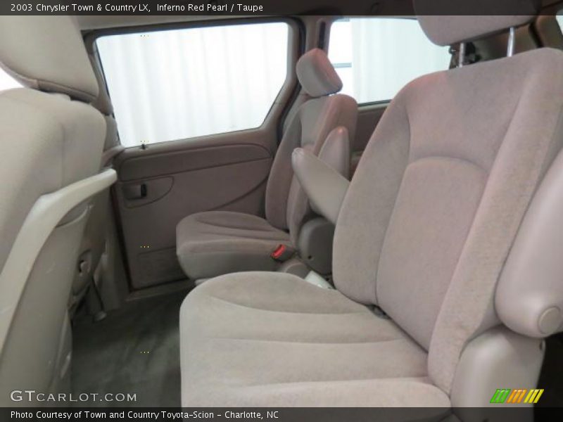 Inferno Red Pearl / Taupe 2003 Chrysler Town & Country LX
