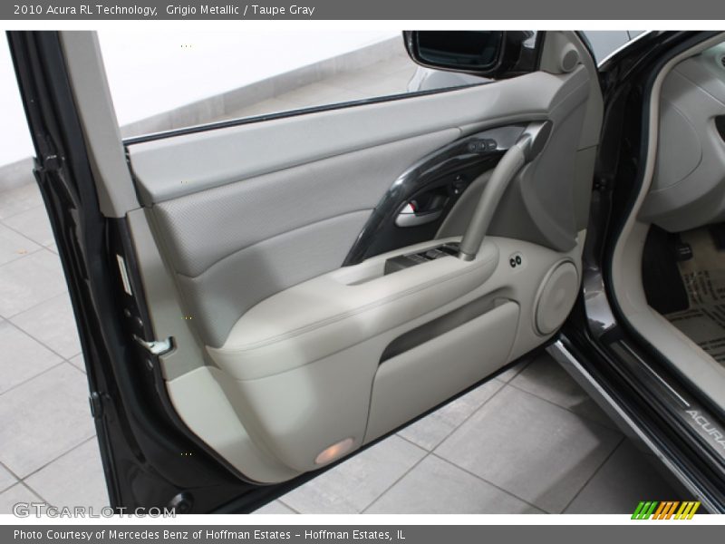 Grigio Metallic / Taupe Gray 2010 Acura RL Technology