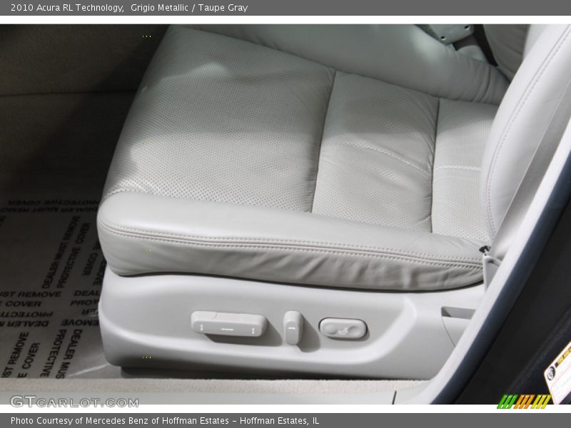 Grigio Metallic / Taupe Gray 2010 Acura RL Technology