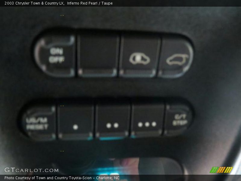 Inferno Red Pearl / Taupe 2003 Chrysler Town & Country LX