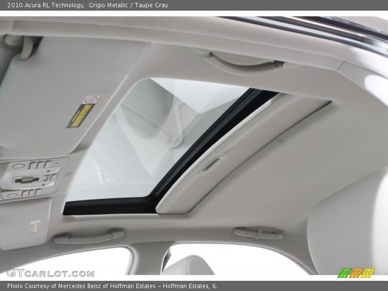Grigio Metallic / Taupe Gray 2010 Acura RL Technology