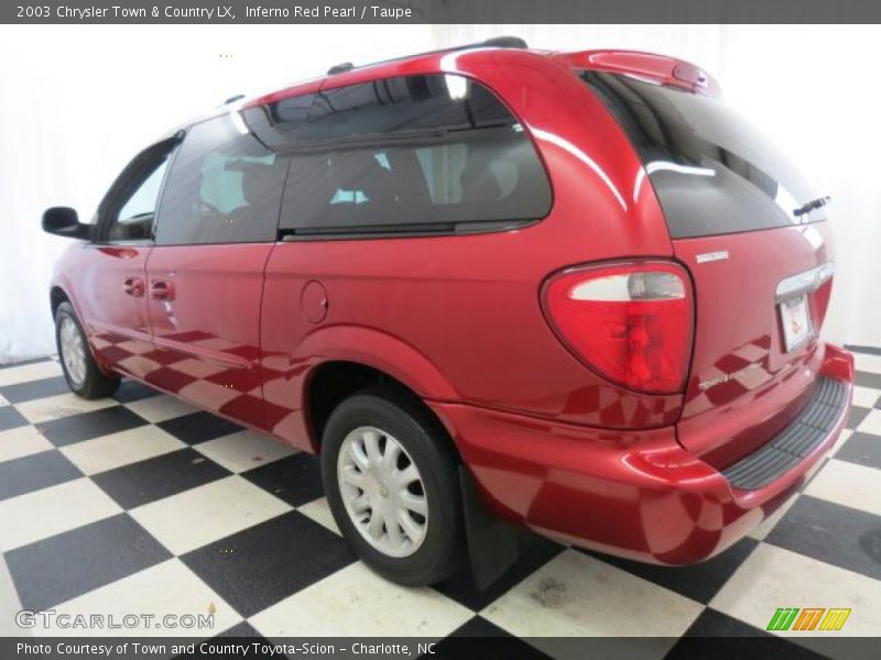  2003 Town & Country LX Inferno Red Pearl