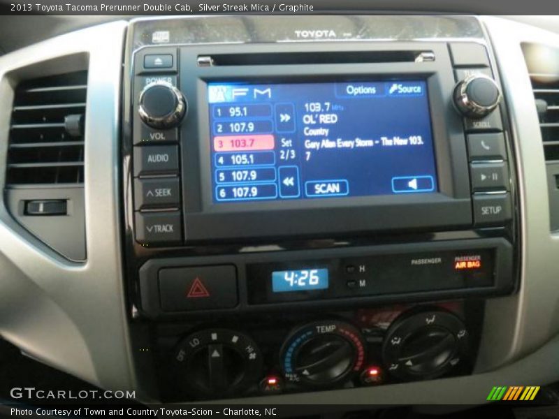 Silver Streak Mica / Graphite 2013 Toyota Tacoma Prerunner Double Cab