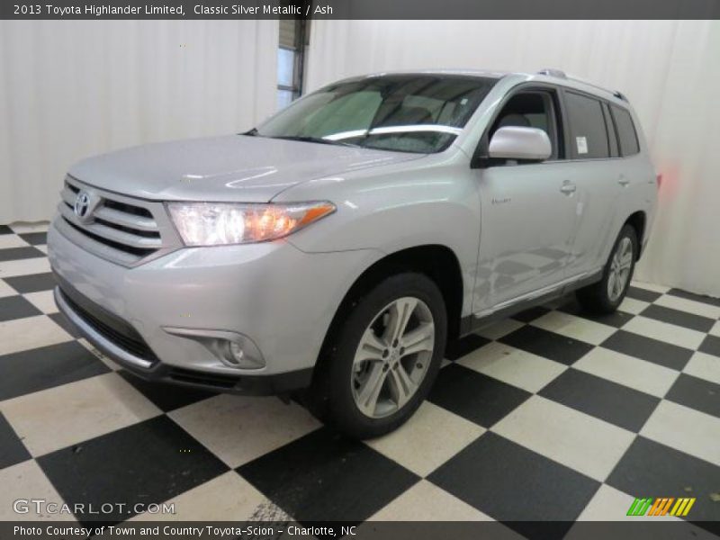 Classic Silver Metallic / Ash 2013 Toyota Highlander Limited