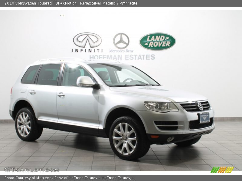 Reflex Silver Metallic / Anthracite 2010 Volkswagen Touareg TDI 4XMotion