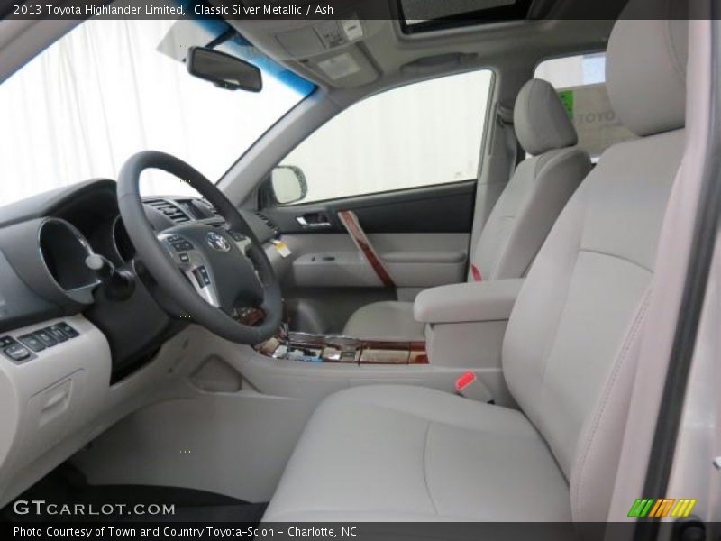 Classic Silver Metallic / Ash 2013 Toyota Highlander Limited