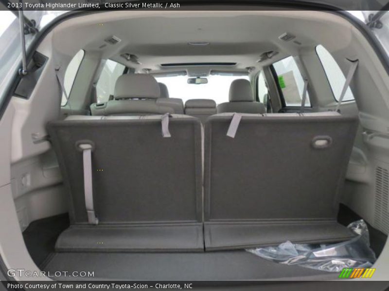 Classic Silver Metallic / Ash 2013 Toyota Highlander Limited