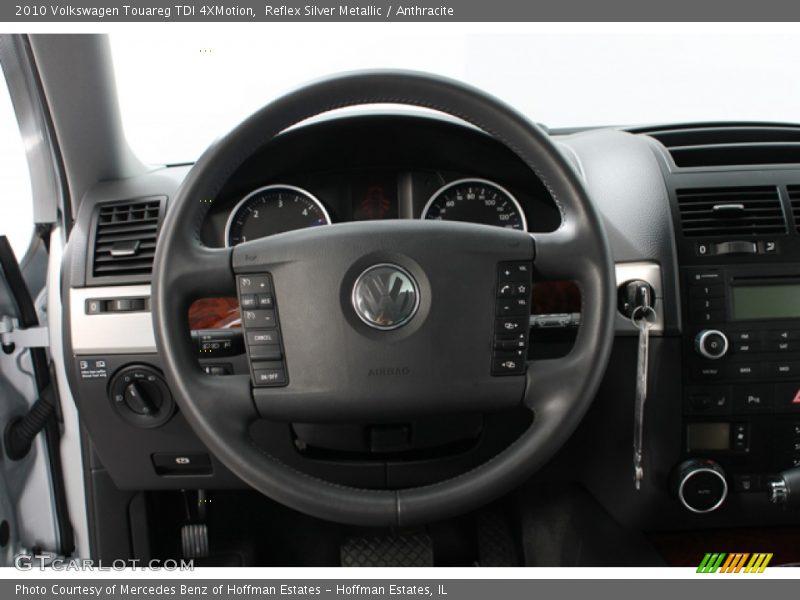 Reflex Silver Metallic / Anthracite 2010 Volkswagen Touareg TDI 4XMotion