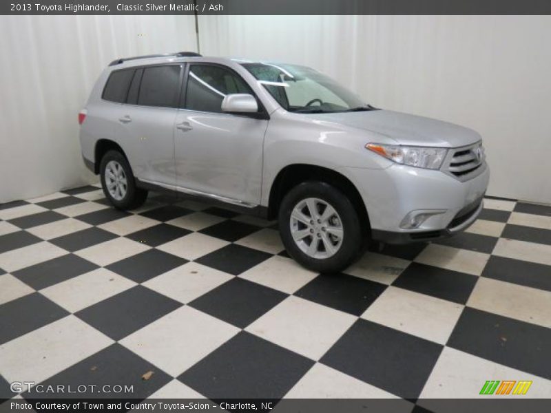 Classic Silver Metallic / Ash 2013 Toyota Highlander