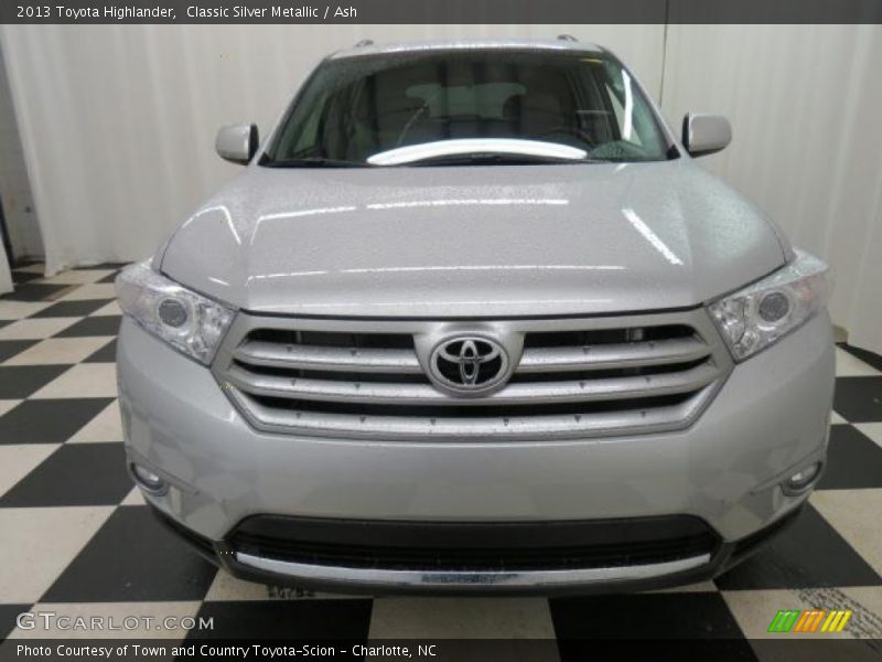 Classic Silver Metallic / Ash 2013 Toyota Highlander