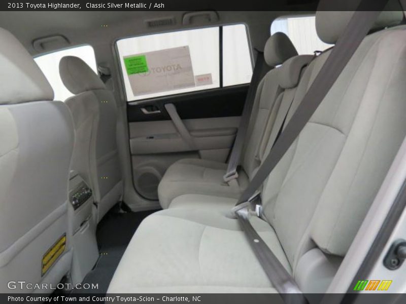 Classic Silver Metallic / Ash 2013 Toyota Highlander