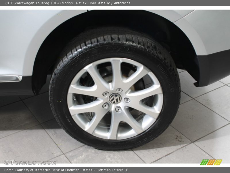 Reflex Silver Metallic / Anthracite 2010 Volkswagen Touareg TDI 4XMotion