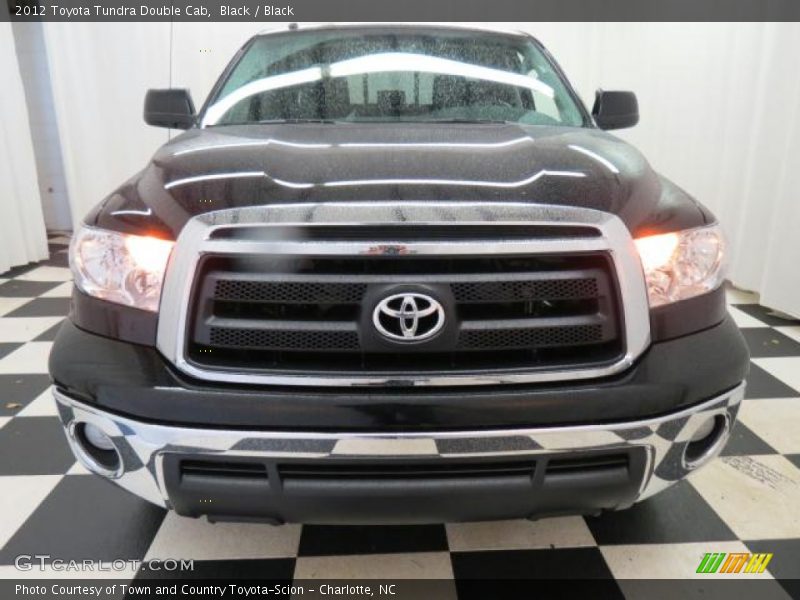 Black / Black 2012 Toyota Tundra Double Cab