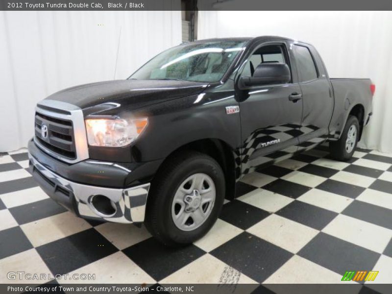 Black / Black 2012 Toyota Tundra Double Cab