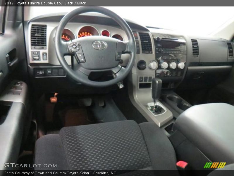 Black / Black 2012 Toyota Tundra Double Cab